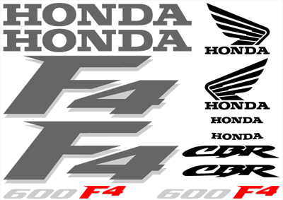 Honda F4 Decal Set 2000 Sytle